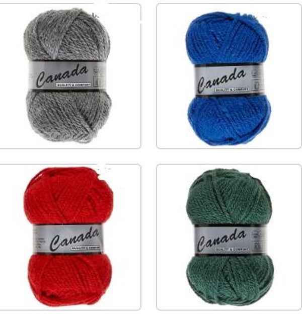 Lammy Canada halfwol - nld 4.0-4.5 mm