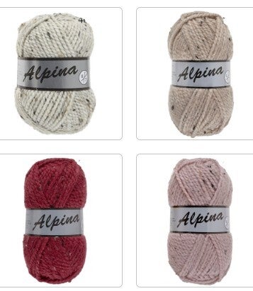 Lammy Alpina 6-7 met tweed-effekt