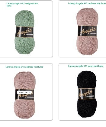 Lammy Angela - acryl met mohair en lurex