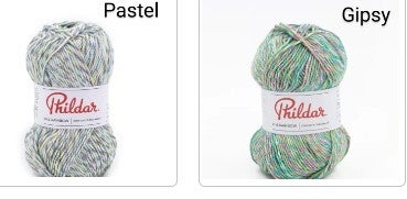 Phil Rainbow - meerkleurig katoenen garen nld 3.5