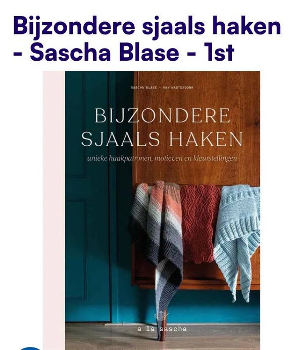 Boek Bijzondere Sjaals Haken van Sascha Blase