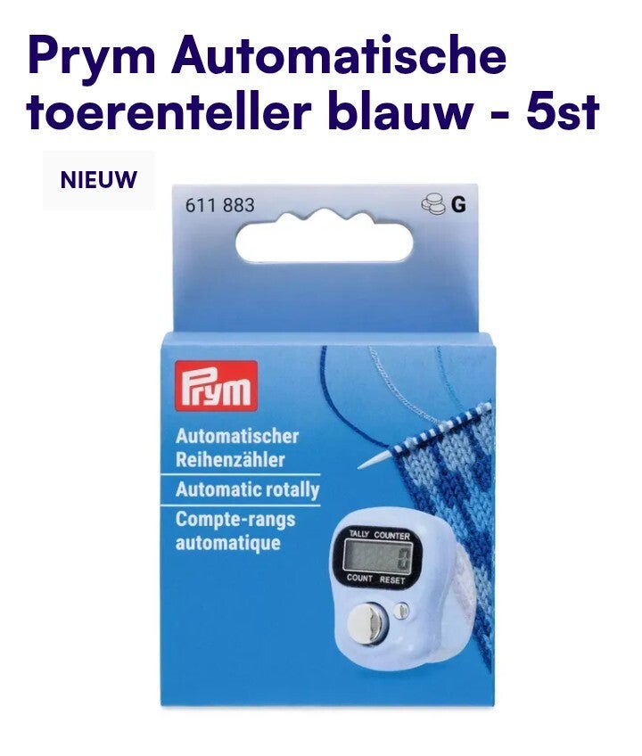 Toerenteller digitaal Prym