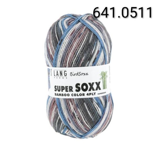 Sokkenwol met bamboo Soxx