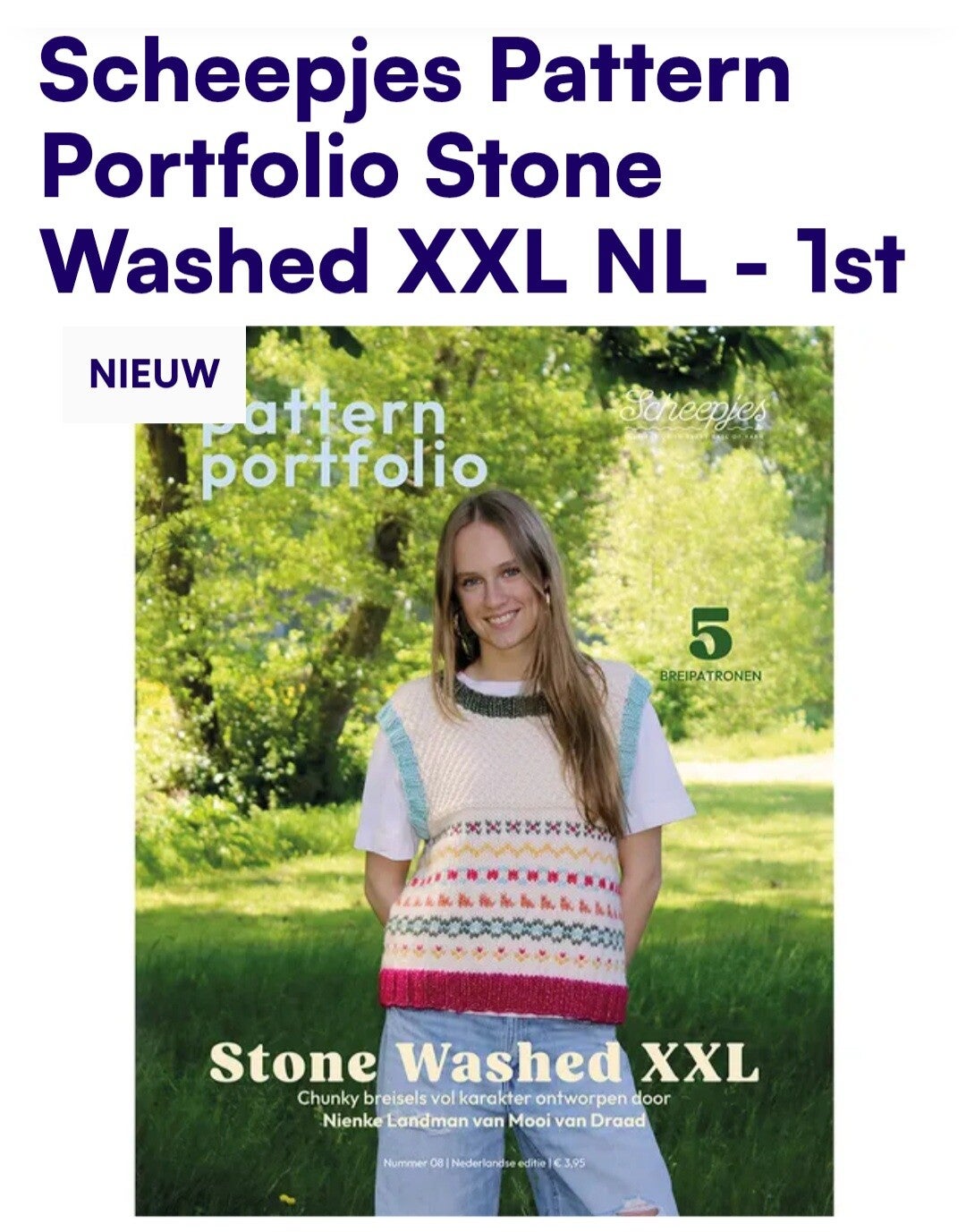 Scheepjes Portfolio Stone Washed XXL