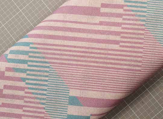 Dekostoff altrosa türkis   Sale 50cm Schritte