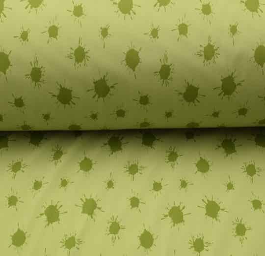 Softshell Kleckse grün    Sale in 50 cm Schritten