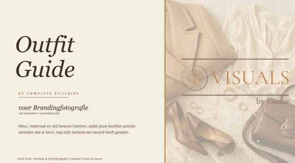Outfit Guide voor Brandingfotografie