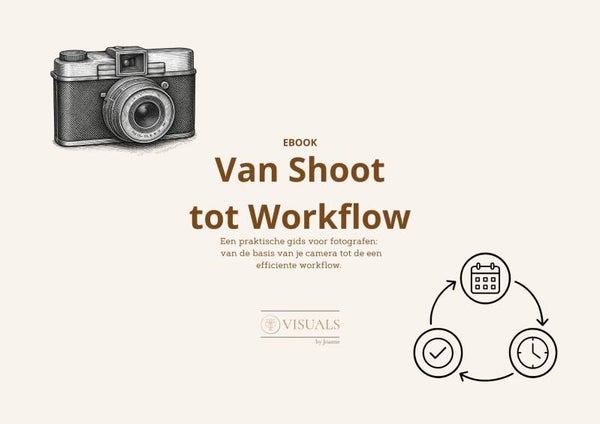 Van Shoot tot Workflow - digitale E-book