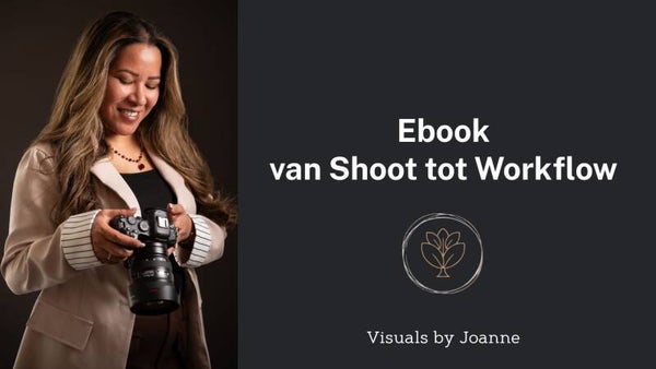 Van Shoot tot Workflow - digitale E-book