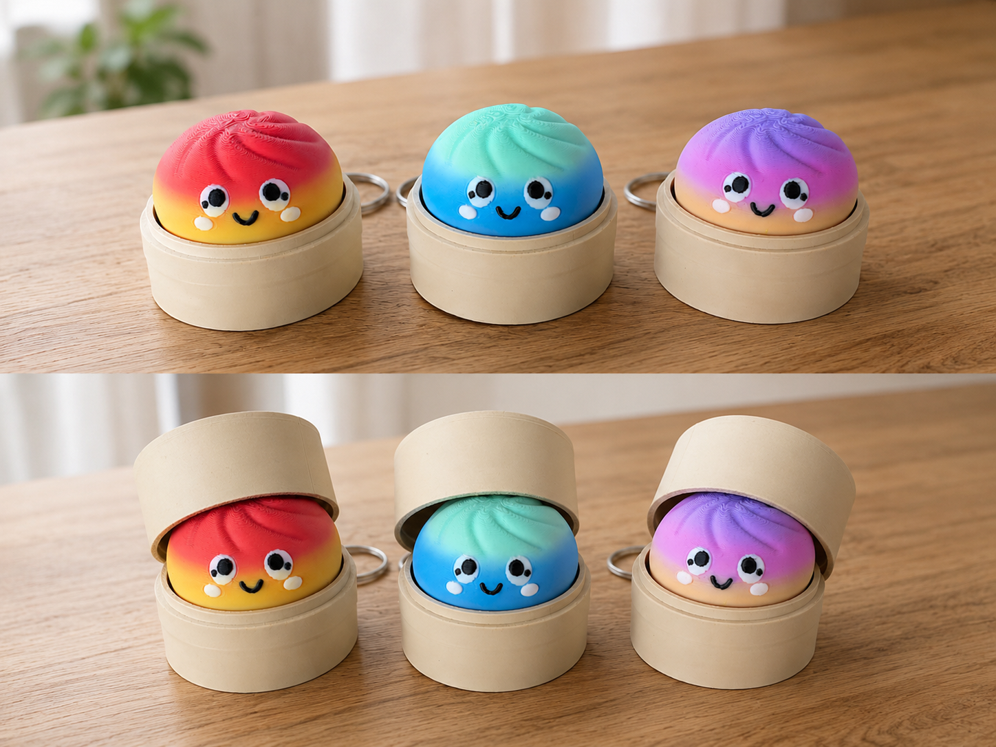 3D Dumpling Mystery Clicker – welk kleurtje krijg jij?