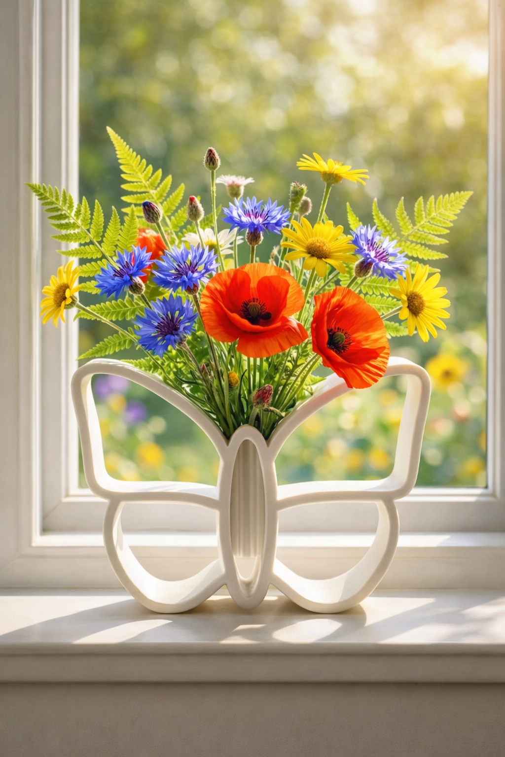 🦋 3D Geprinte Vlindervaas