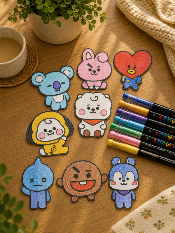 🎨 3D Kleurplaatjes – Uniek & Creatief 🎨