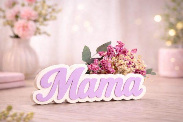 Mama Bloemenhouder – Decoratie met Vaasje