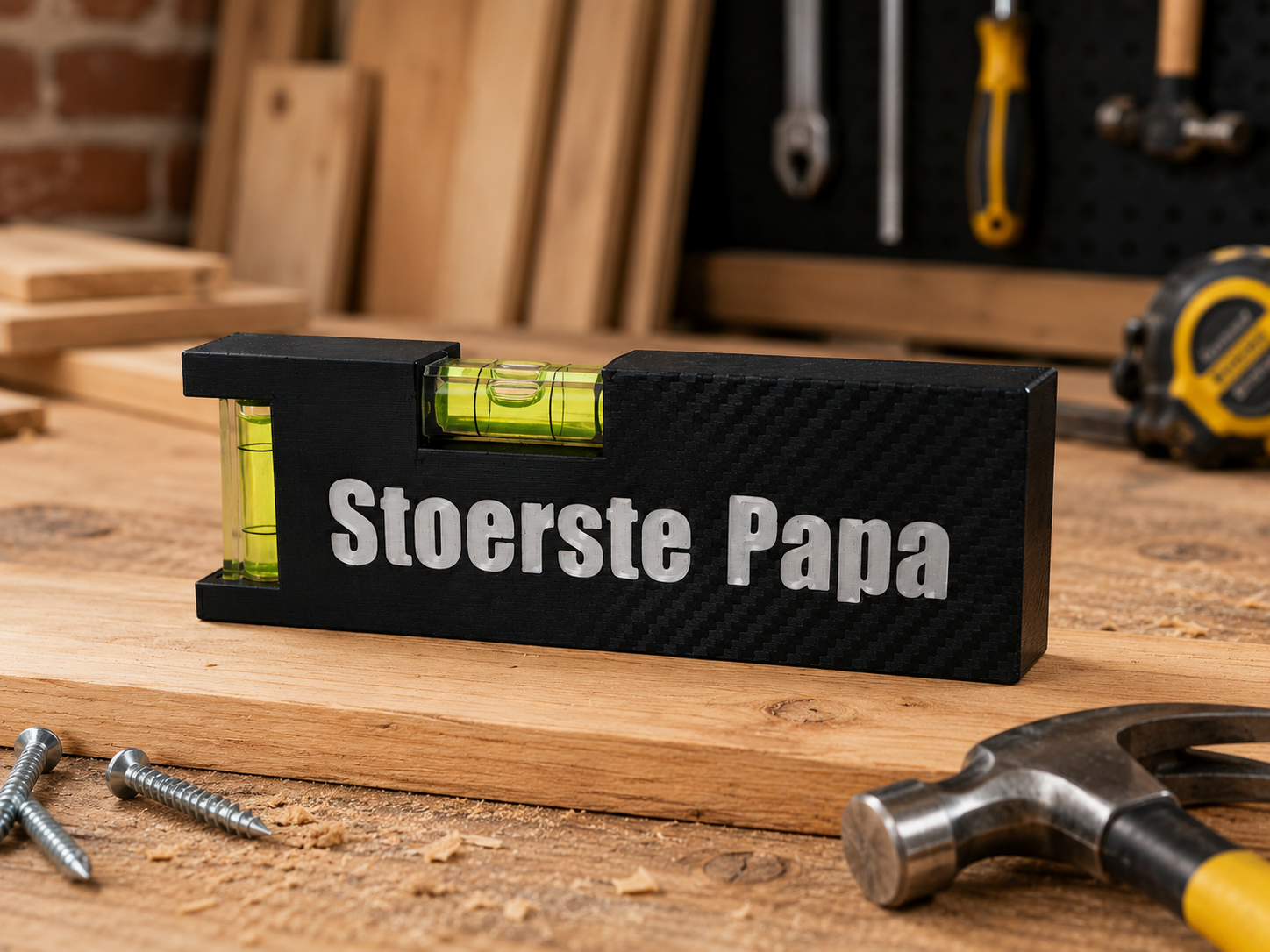 Stoerste Papa Waterpas – Het Perfecte Vaderdagcadeau
