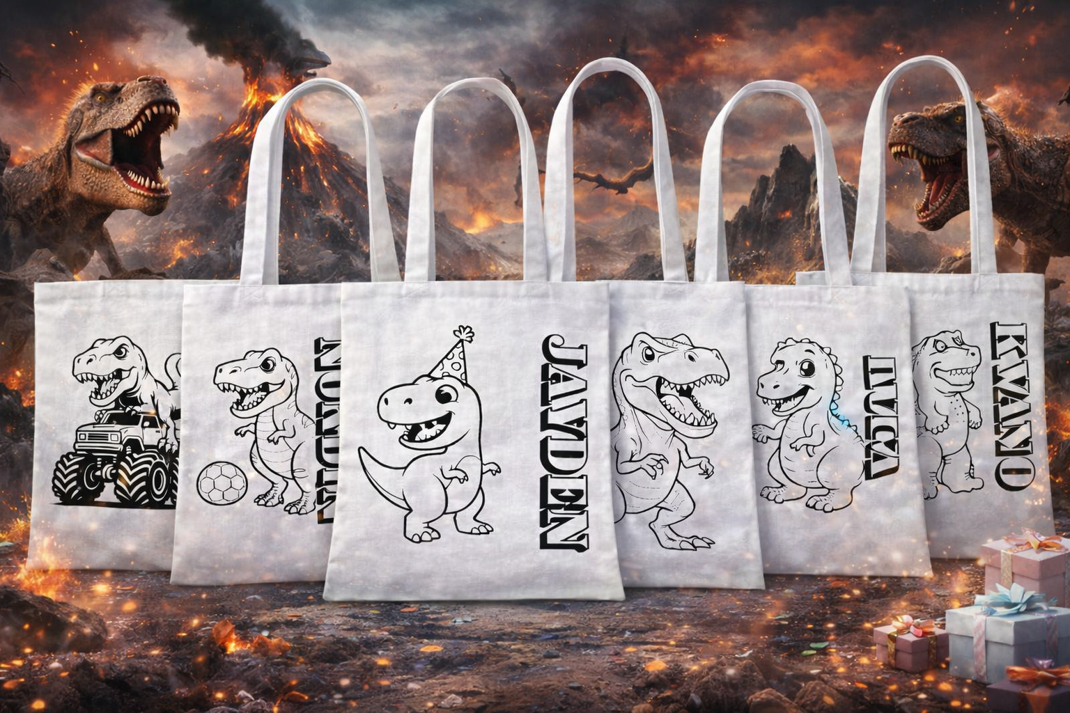 🦖 Dino Kinderfeestje – Stoer & Creatief!