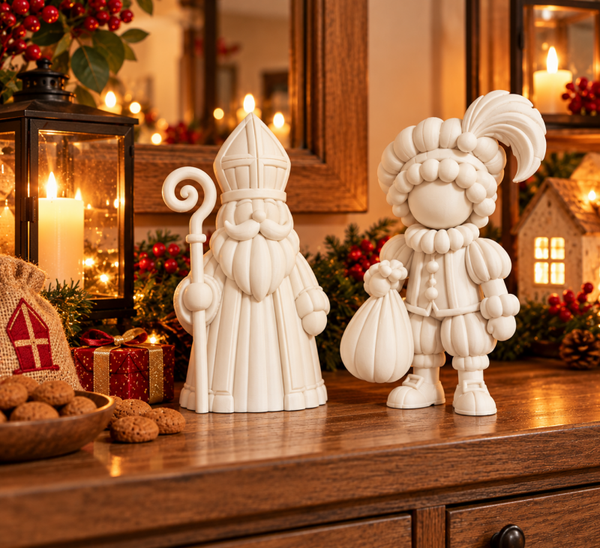 Sinterklaas & Piet – 3D decoratie