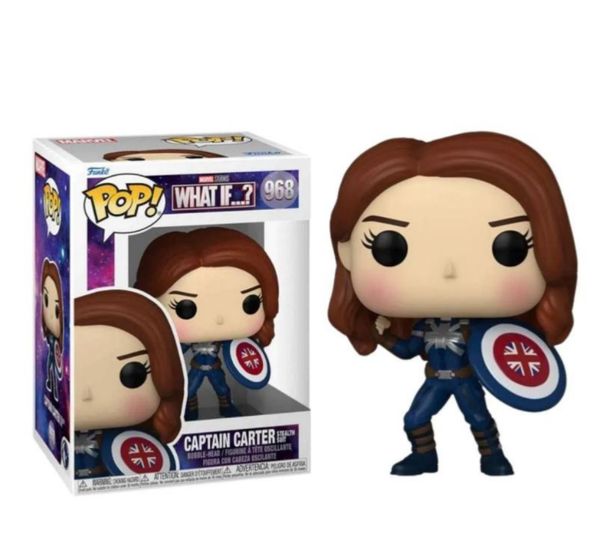 Funko POP! Marvel What If…? – Captain Carter (Stealth Suit) #968