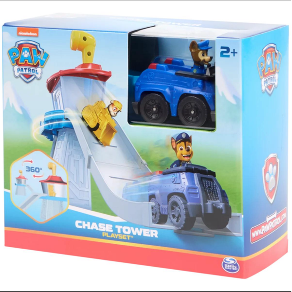 PAW Patrol Chase Tower Playset met Voertuig – Spin Master