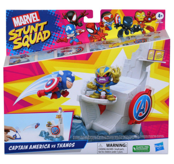 Marvel Stunt Squad – Captain America vs Thanos Speelset