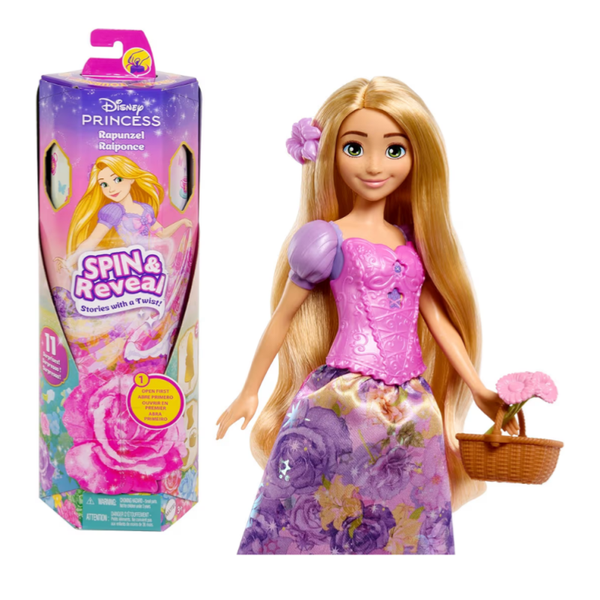 Disney Princess Rapunzel Spin & Reveal – Verrassingspop met 11 verrassingen