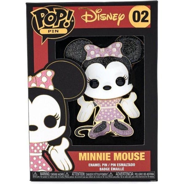 Funko POP! Pin Disney Minnie Mouse #02 – Jumbo Enamel Pin