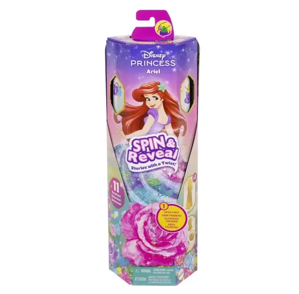 Disney Princess Ariel Spin & Reveal – Verrassingspop met 11 verrassingen