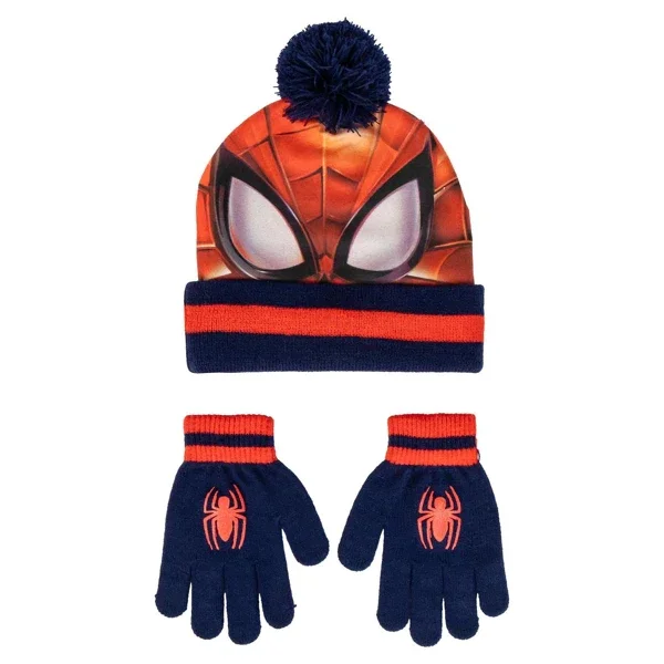 Spiderman Winterset – Muts & Handschoenen voor Kleine Helden! ❄️🕷️🧤