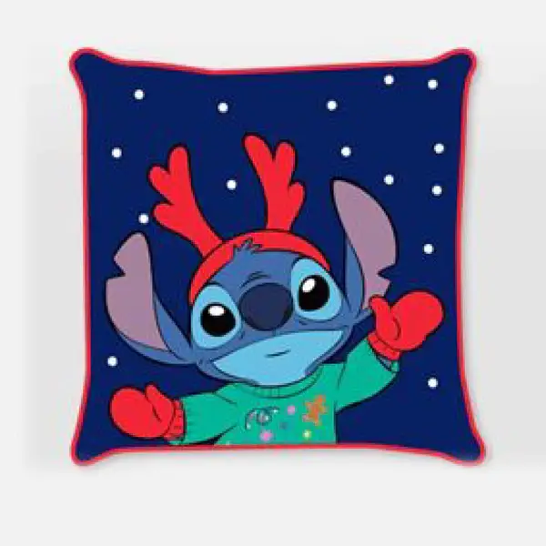 Stitch Kerstkussen – Schattig en Feestelijk! 🎄💖
