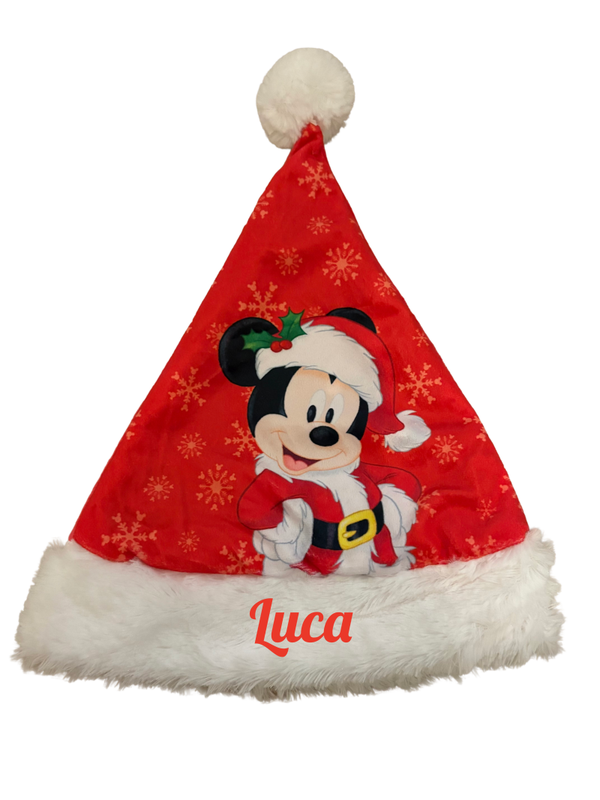Gepersonaliseerde kerstmuts met naam