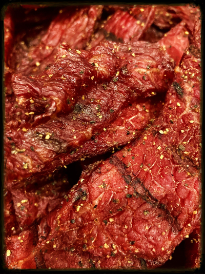 Smoked beef jerky