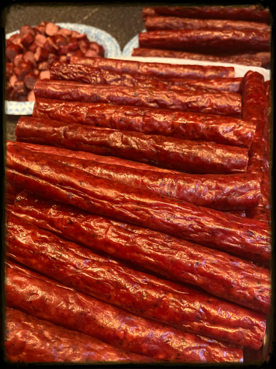 Smoked beef sticks