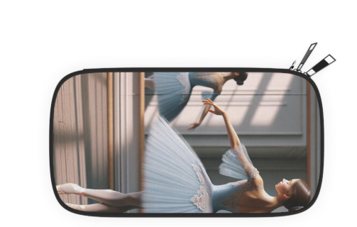 Passport wallet dancing lady-Travel passeport holder