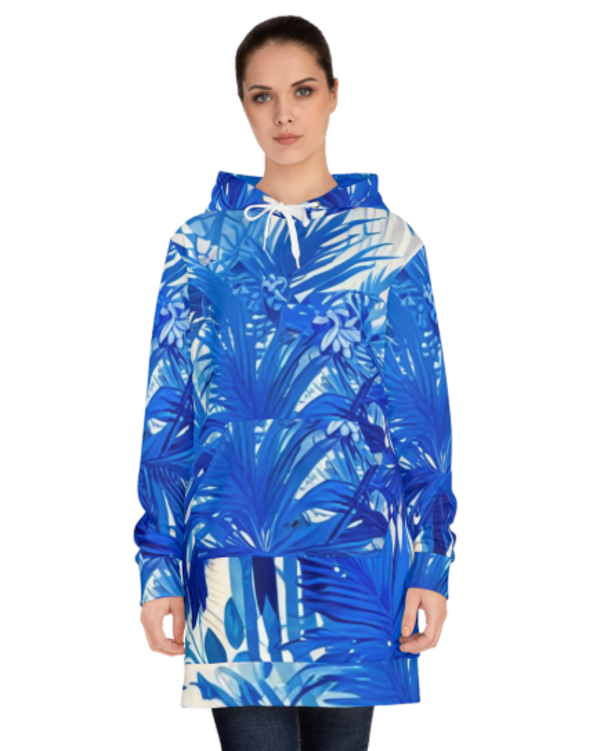 Tropical Vibes Hoodie Dress