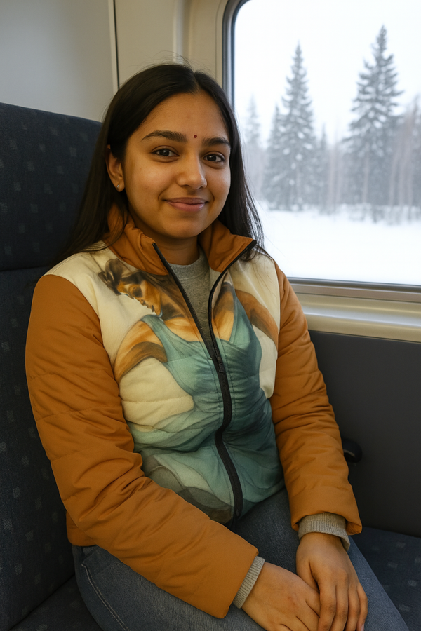 The lady dancing Women’s Puffer Jacket