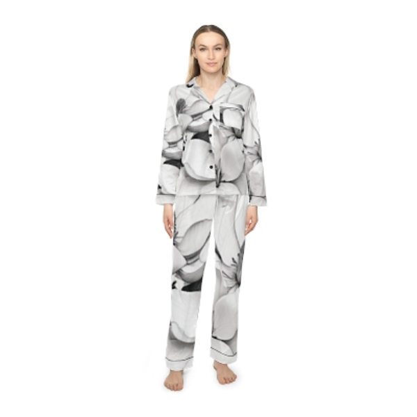 Spring Blossom  Women's Satin Pajamas (AOP)