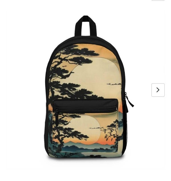 Asian Sunrise view back pack