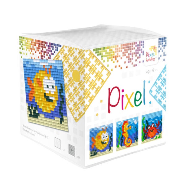 Pixel hobby, kubus Zeedieren
