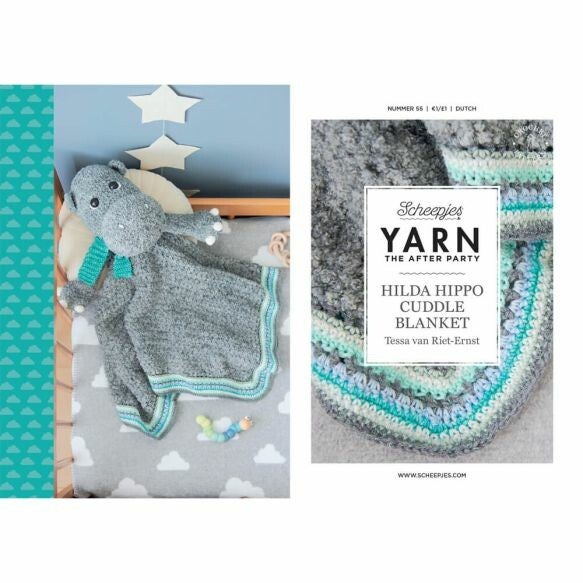 Yarn, the after party "Hilda Hippo Cuddle Blanket"