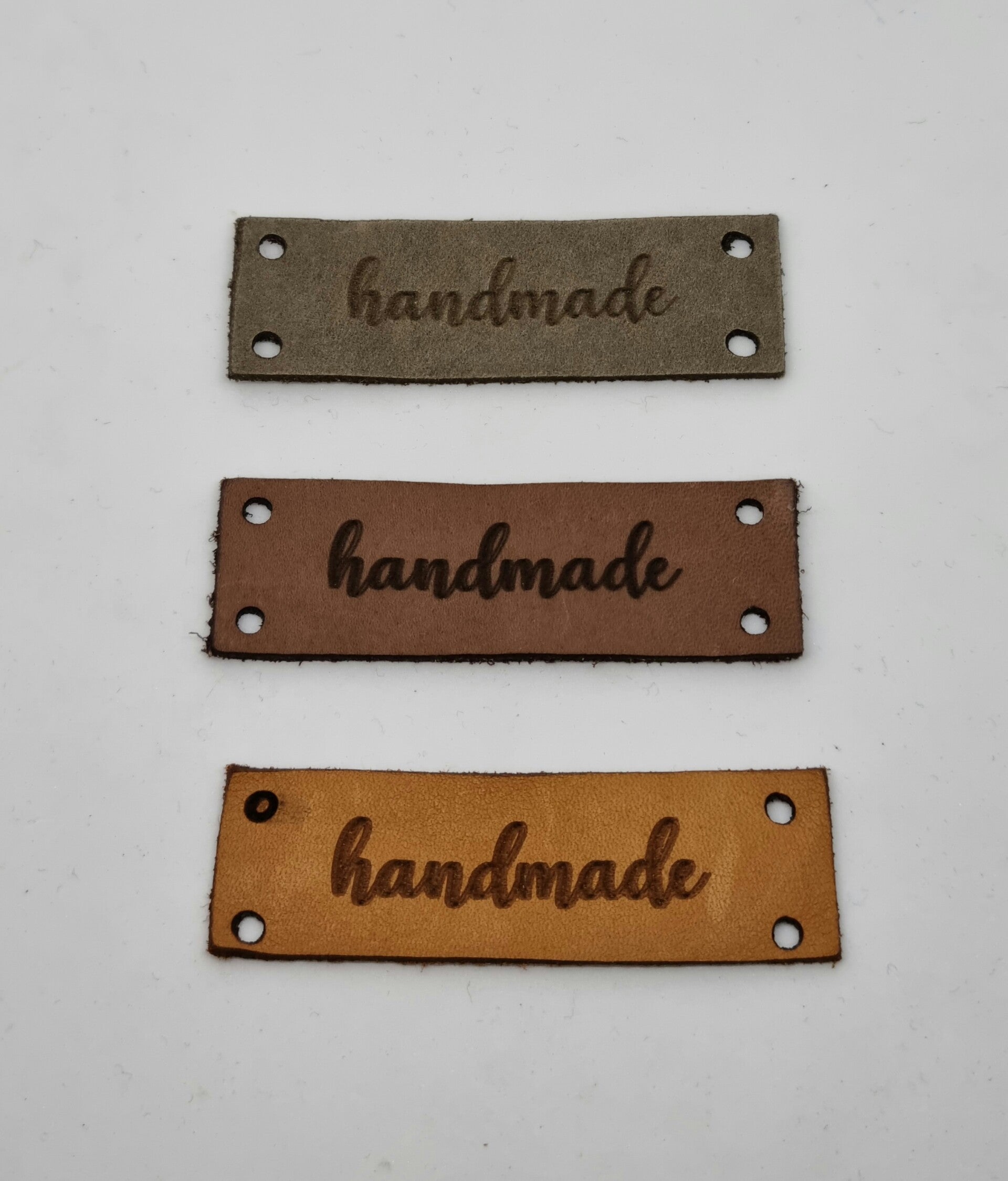 Leren label, handmade, Daphne Brand't
