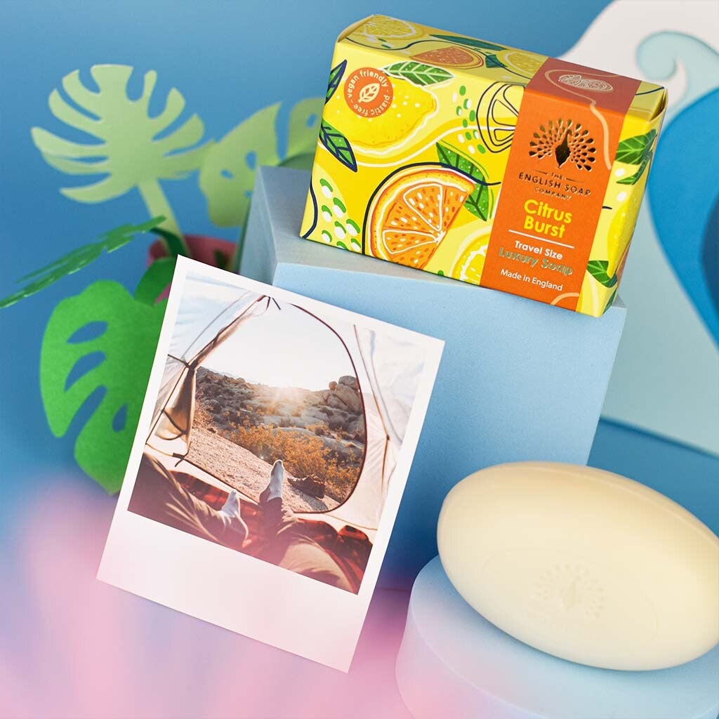 Travelsoap, Citrus Burst, The English Soap Company