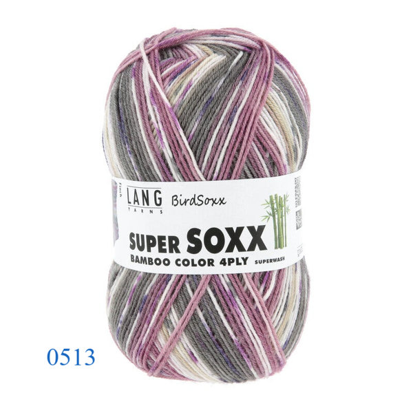Langyarns Supersoxx Bamboe, 4ply
