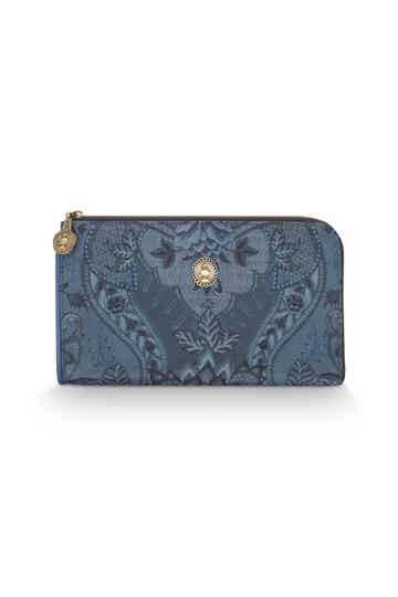 Zipper pouch Kyoto denim blue, Pip Studio