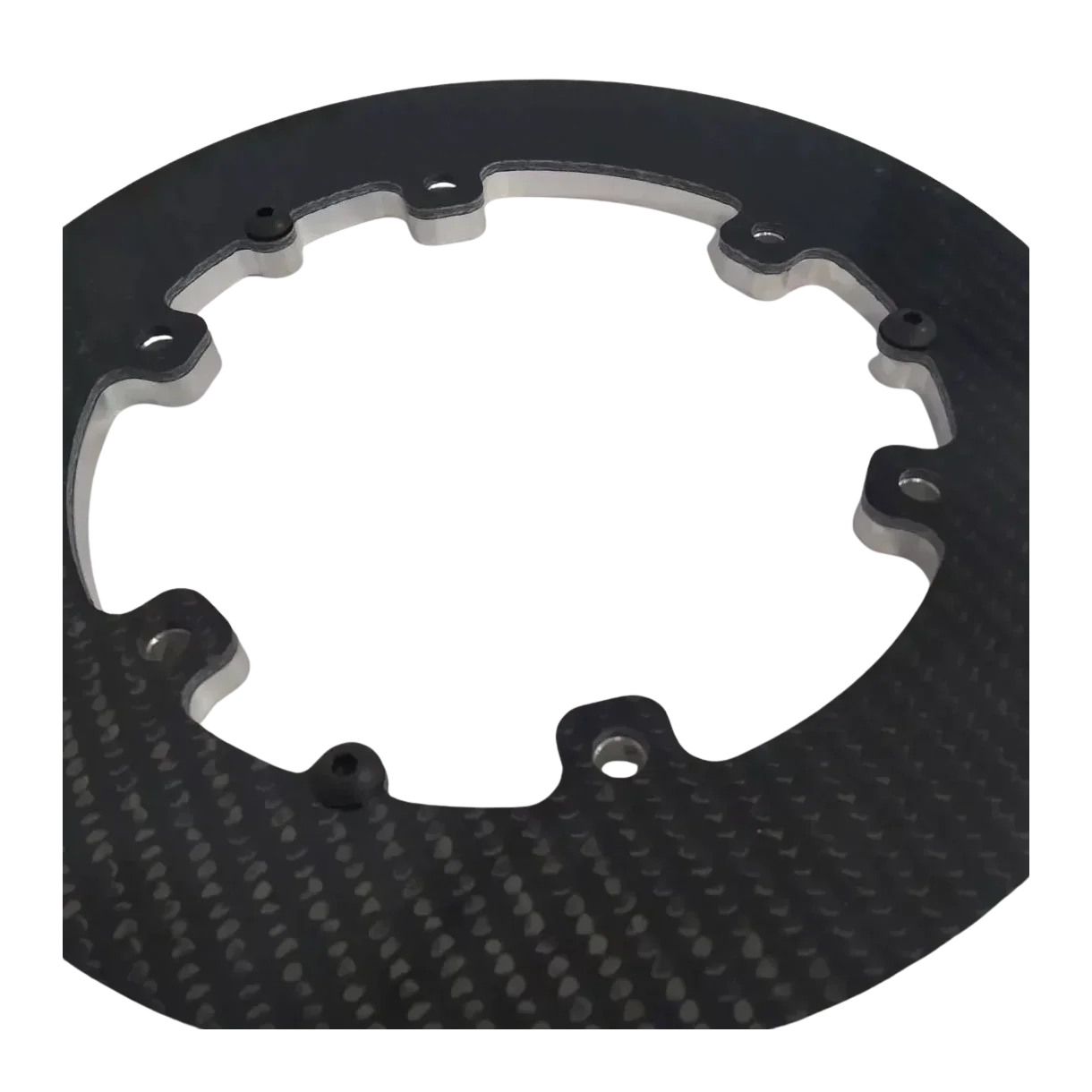 NEK Racing Seats NEK karbon fiber beskyttelse for drev/kjede Ø210 mm - refill 2 stk