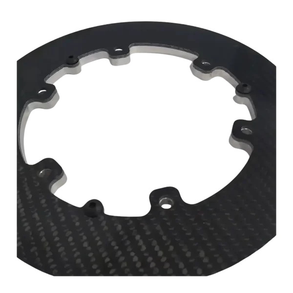 NEK Racing Seats NEK karbon fiber beskyttelse for drev/kjede Ø210 mm - refill 2 stk