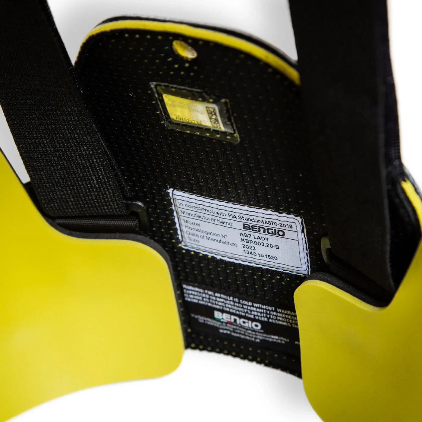 Bengio Lady AB-7 CIK-FIA ribbeinsbeskyttelse