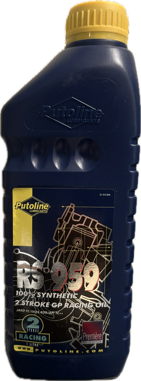 Putoline RS959 2T GP Racing oil, 1 liter