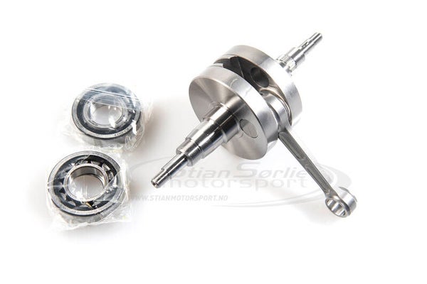 Veiv komplett X30 inkludert 2stk rullelager til veiv