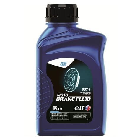 ELF Moto Brake Fluid DOT 4, 500 ml