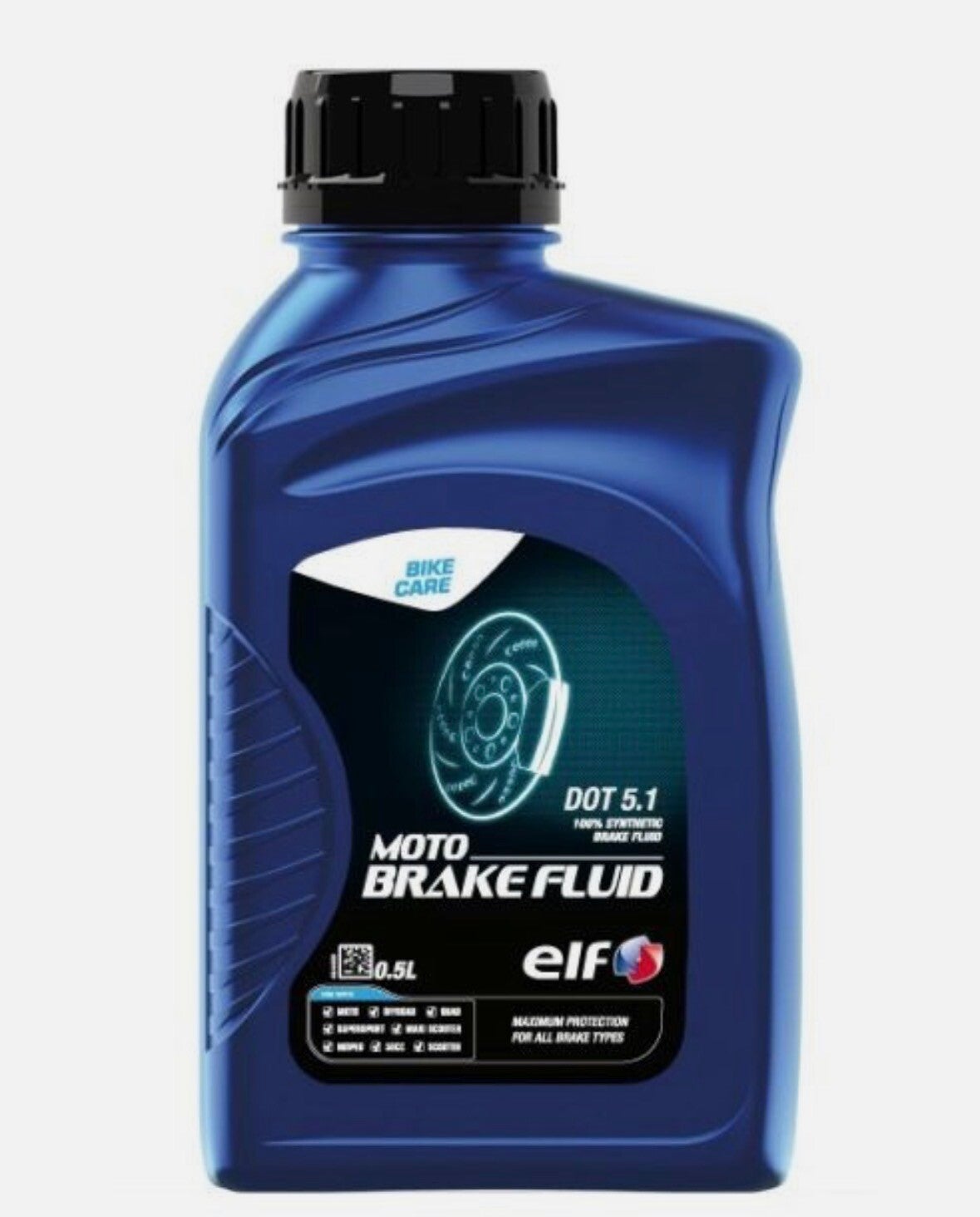 ELF Moto Brake Fluid DOT 5.1, 500ml