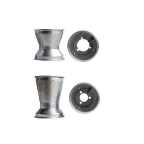 DR Racing Kart H130-H180mm aluminium felgsett for regndekk